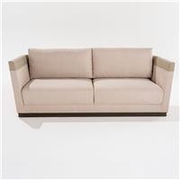 新中式風格扶手三人沙發(fā)