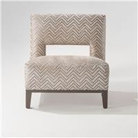 后現(xiàn)代新古典風(fēng)格無扶手休閑椅