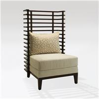 后現(xiàn)代新古典風(fēng)格無扶手單人沙發(fā)