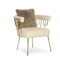 混搭時(shí)尚風(fēng)格扶手休閑椅