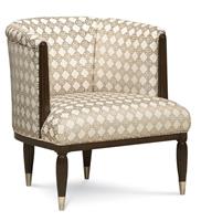 美式新古典扶手單人沙發(fā)