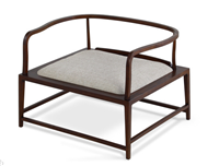 新中式風格扶手休閑椅