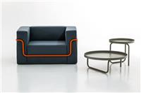 混搭時尚風(fēng)格扶手單人沙發(fā)