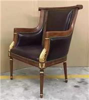 美式新古典扶手休閑椅