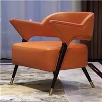 后現(xiàn)代新古典風格扶手休閑椅