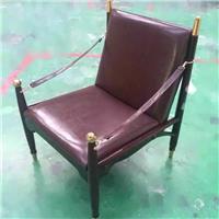美式新古典扶手休閑椅