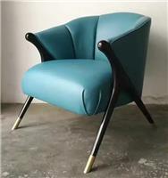 歐式新古典扶手休閑椅