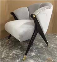 歐式新古典扶手休閑椅